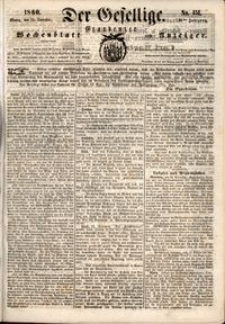Der Gesellige : Graudenzer Wochenblatt und Anzeiger 1860.12.24 nr 151