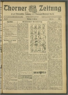 Thorner Zeitung 1907, Nr. 42 Erstes Blatt