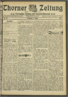 Thorner Zeitung 1907, Nr. 184