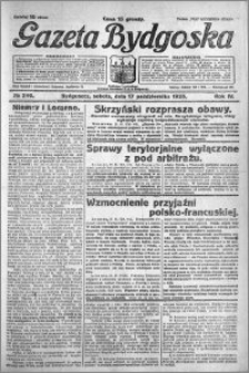 Gazeta Bydgoska 1925.10.17 R.4 nr 240