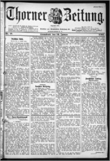 Thorner Zeitung 1900, Nr. 10 Erstes Blatt