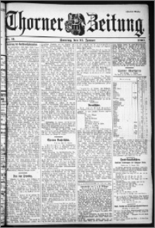 Thorner Zeitung 1900, Nr. 11 Zweites Blatt