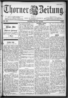 Thorner Zeitung 1900, Nr. 23 Erstes Blatt