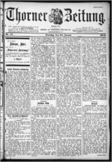 Thorner Zeitung 1900, Nr. 24 Erstes Blatt