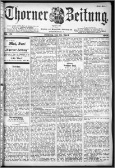 Thorner Zeitung 1900, Nr. 93 Erstes Blatt