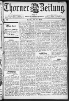 Thorner Zeitung 1900, Nr. 94 Erstes Blatt