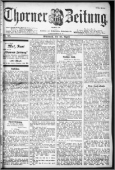 Thorner Zeitung 1900, Nr. 95 Erstes Blatt