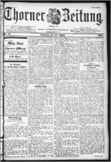 Thorner Zeitung 1900, Nr. 99 Erstes Blatt