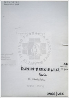 Dunin-Markiewicz Maria