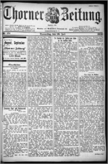 Thorner Zeitung 1900, Nr. 172 Erstes Blatt