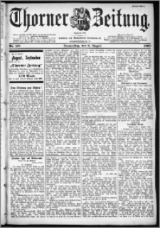 Thorner Zeitung 1900, Nr. 178 Erstes Blatt