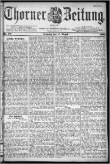 Thorner Zeitung 1900, Nr. 187 Erstes Blatt