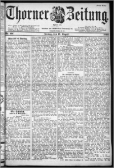 Thorner Zeitung 1900, Nr. 191 Erstes Blatt