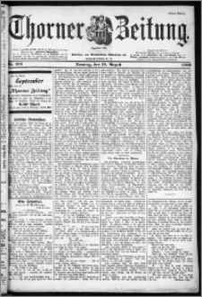 Thorner Zeitung 1900, Nr. 193 Erstes Blatt