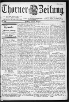 Thorner Zeitung 1900, Nr. 197 Erstes Blatt