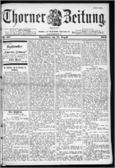 Thorner Zeitung 1900, Nr. 198 Erstes Blatt