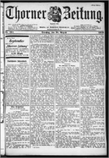 Thorner Zeitung 1900, Nr. 200 Erstes Blatt