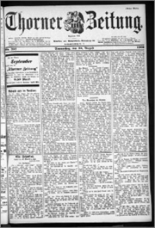 Thorner Zeitung 1900, Nr. 202 Erstes Blatt