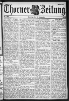 Thorner Zeitung 1900, Nr. 205 Zweites Blatt