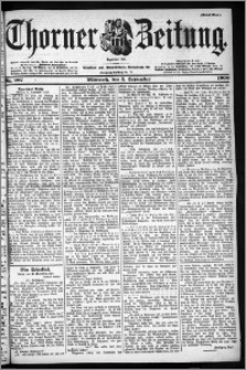 Thorner Zeitung 1900, Nr. 207 Erstes Blatt