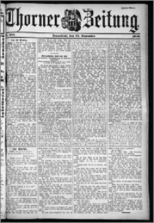 Thorner Zeitung 1900, Nr. 222 Zweites Blatt