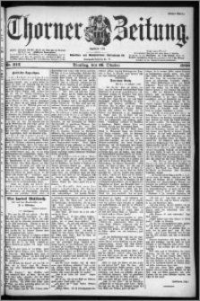 Thorner Zeitung 1900, Nr. 242 Erstes Blatt