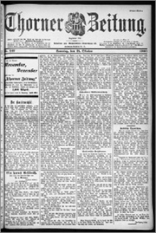 Thorner Zeitung 1900, Nr. 247 Erstes Blatt