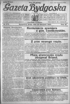 Gazeta Bydgoska 1925.11.25 R.4 nr 273