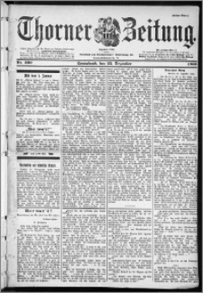 Thorner Zeitung 1900, Nr. 299 Erstes Blatt