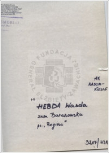 Hebda Wanda