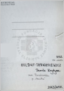 Heldut-Tarnasiewicz Danuta Krystyna