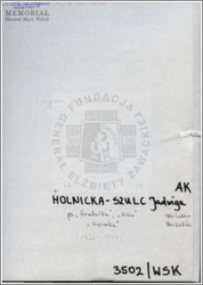 Holnicka-Szulc Jadwiga