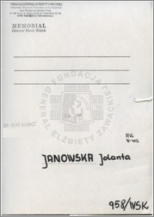 Janowska Jolanta