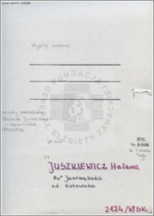 Juszkiewicz Helena