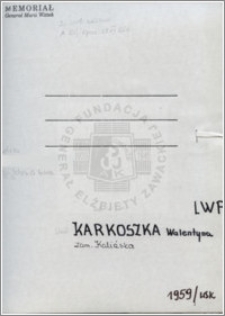 Karkoszka Walentyna