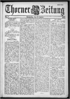 Thorner Zeitung 1901, Nr. 8 Zweites Blatt