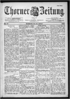 Thorner Zeitung 1901, Nr. 10 Erstes Blatt