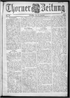 Thorner Zeitung 1901, Nr. 12 Zweites Blatt