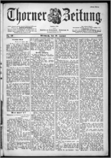 Thorner Zeitung 1901, Nr. 13 Erstes Blatt