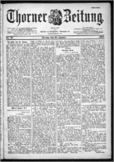 Thorner Zeitung 1901, Nr. 15 Erstes Blatt