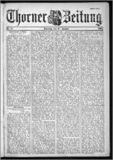 Thorner Zeitung 1901, Nr. 17 Zweites Blatt