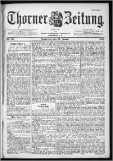 Thorner Zeitung 1901, Nr. 20 Erstes Blatt