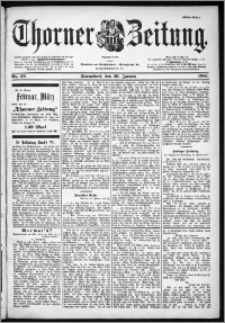 Thorner Zeitung 1901, Nr. 22 Erstes Blatt