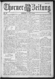 Thorner Zeitung 1901, Nr. 22 Zweites Blatt