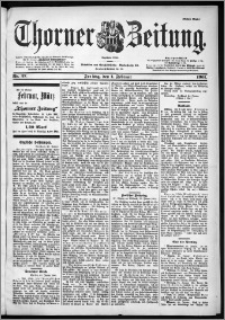 Thorner Zeitung 1901, Nr. 27 Erstes Blatt