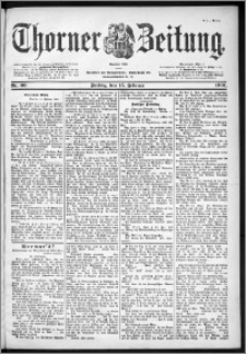 Thorner Zeitung 1901, Nr. 39 Erstes Blatt