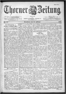 Thorner Zeitung 1901, Nr. 40 Erstes Blatt