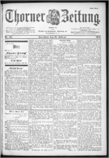 Thorner Zeitung 1901, Nr. 46 Erstes Blatt