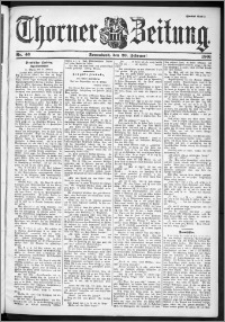 Thorner Zeitung 1901, Nr. 46 Zweites Blatt