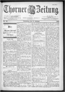 Thorner Zeitung 1901, Nr. 50 Erstes Blatt